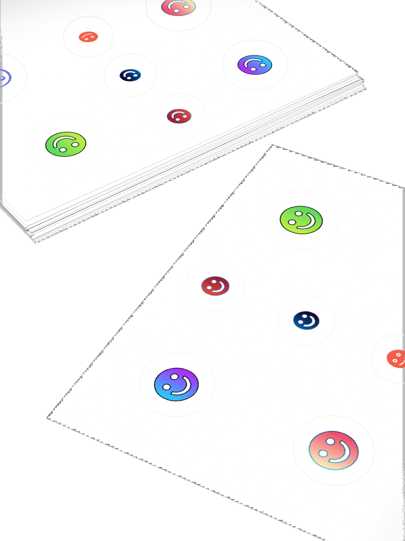 Smiley Face Stickers 10PK product image (4)