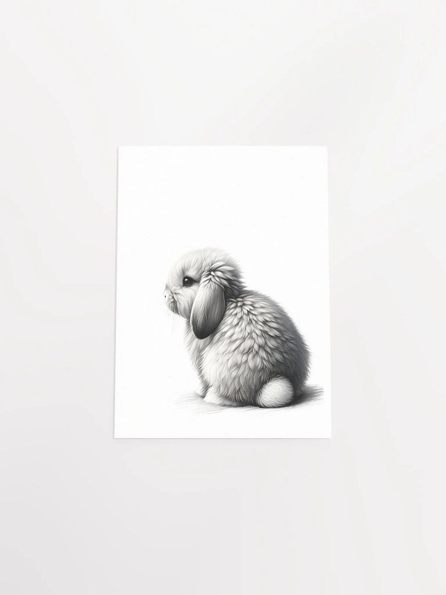 Woodland Lop Eared Bunny Print A201 product image (5)