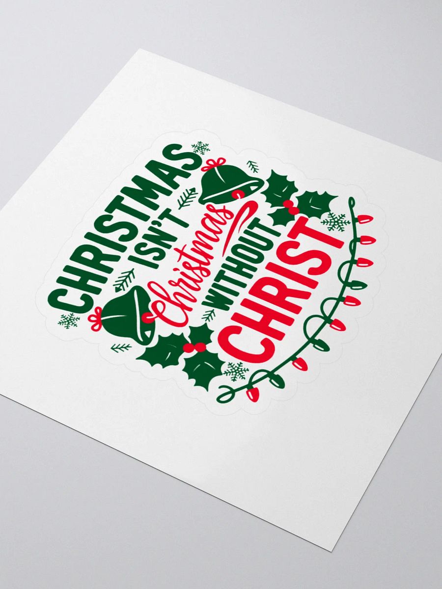 Christmas isn't Christmas Kiss Cut Stickers product image (3)