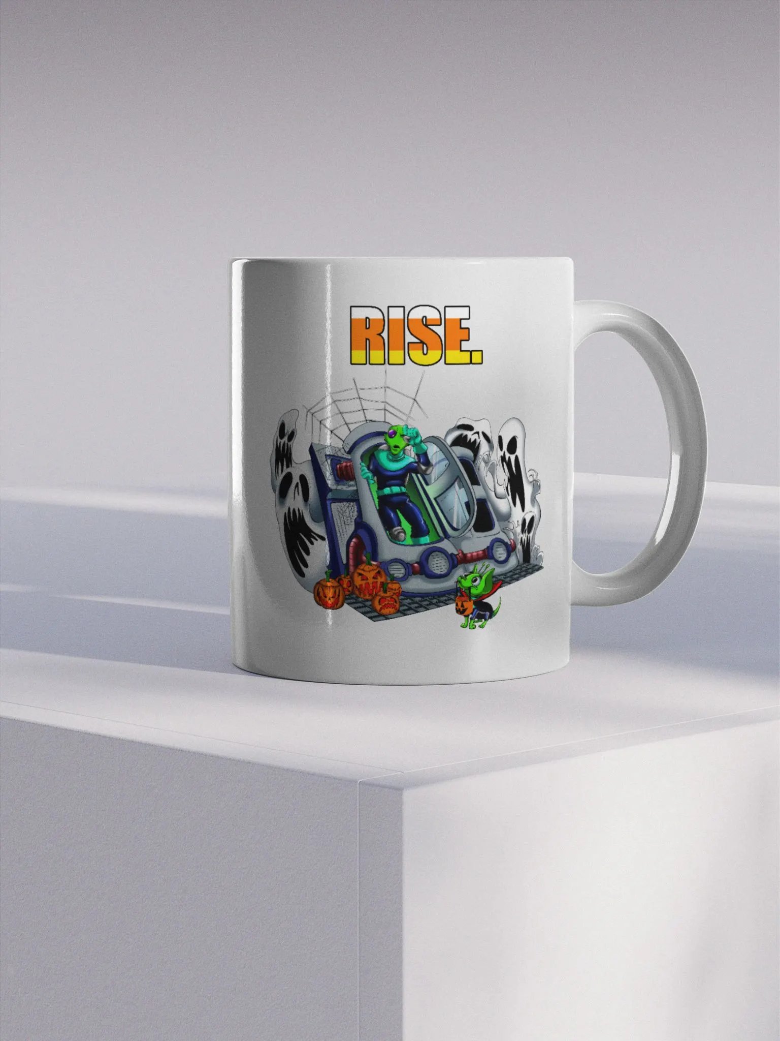Rise - Halloween Sci-Fi Coffee Mug product image (4)