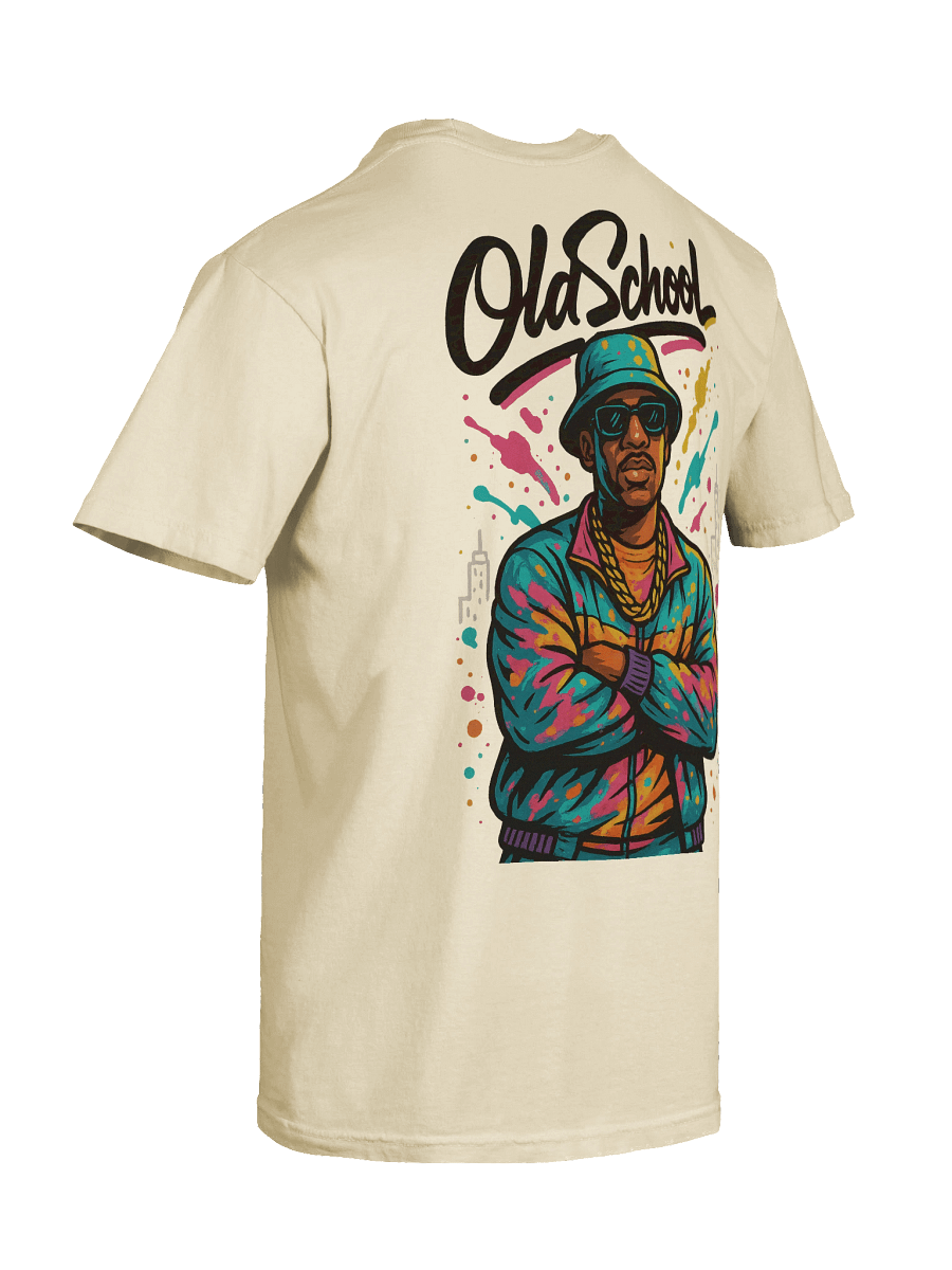 Old School Hip Hop T-Shirt – Retro Urban Graffiti Style Design product image (11)