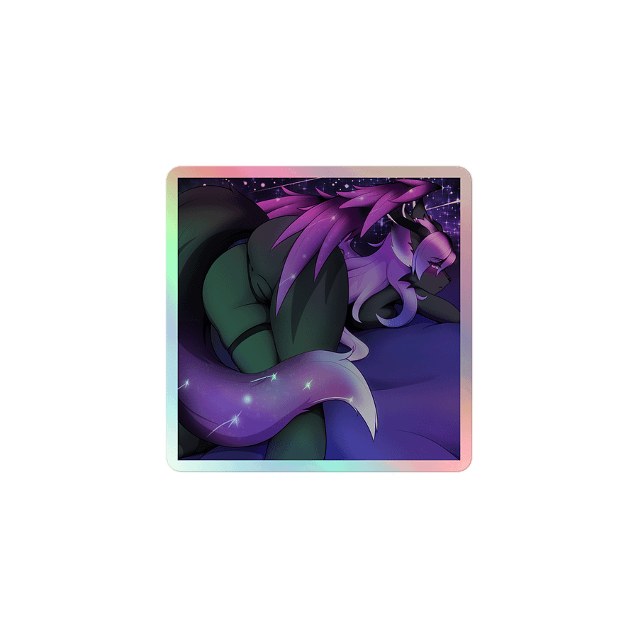 A Sliver Of A Starry Night Holographic Sticker product image (1)