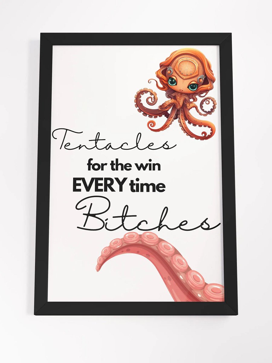 Tentacle B*tch Framed Painting product image (4)