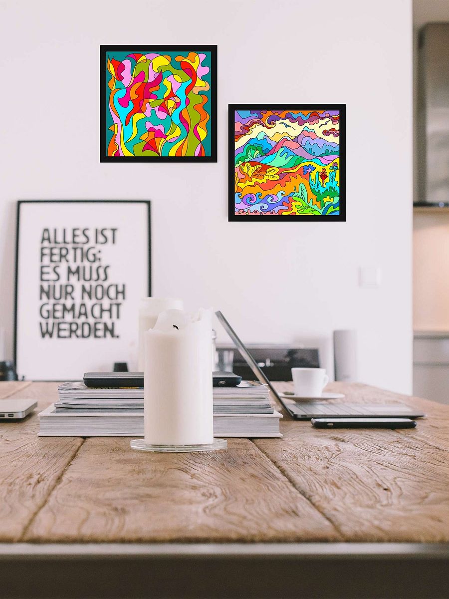 Psychedelic Dreams Canvas Collection - Paradise Landscapes No. 1 product image (3)