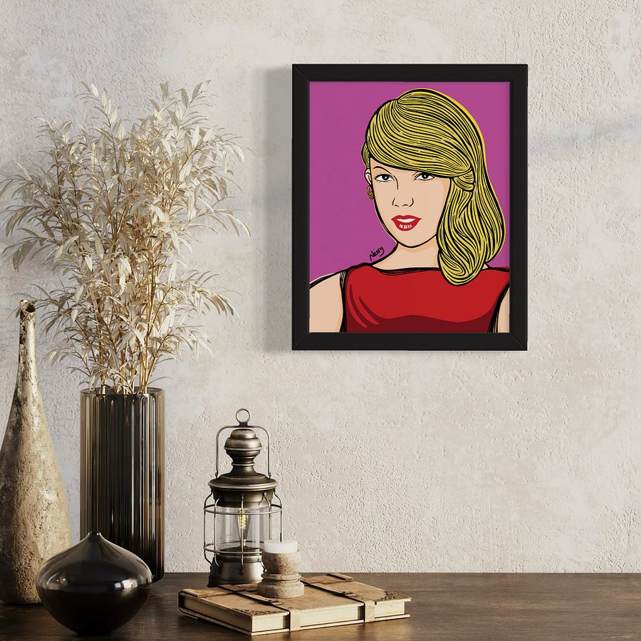 ICON SERIES - Tay Tay (Framed Matte Print) product image (2)