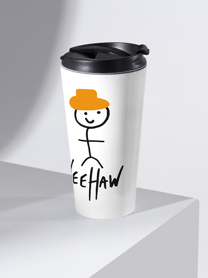 McKaty's StickCowboy Stainless Steel Travel Mug product image (2)