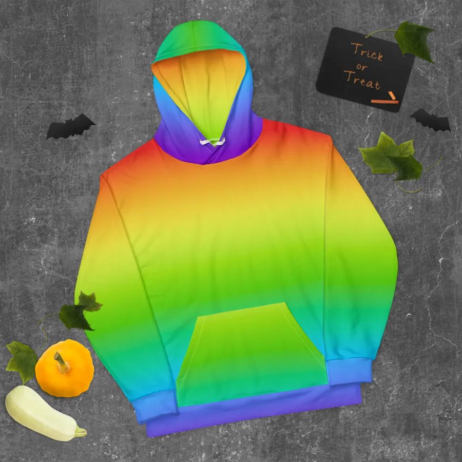 Rainbow Recycled Unisex Hoodie product image (9)