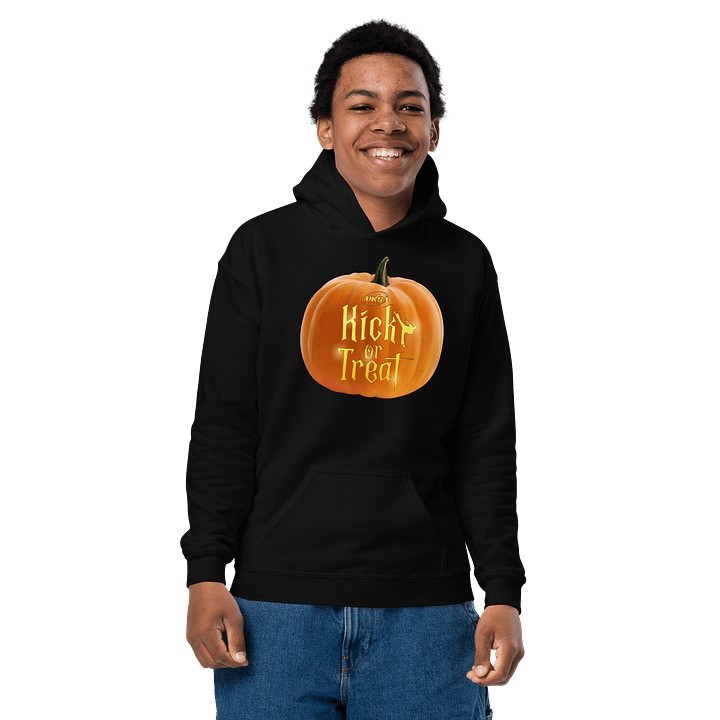 Kid's: 👟🎃 Kick or Treat, Smell My Feet! Hoodie🎃 👟 product image (2)