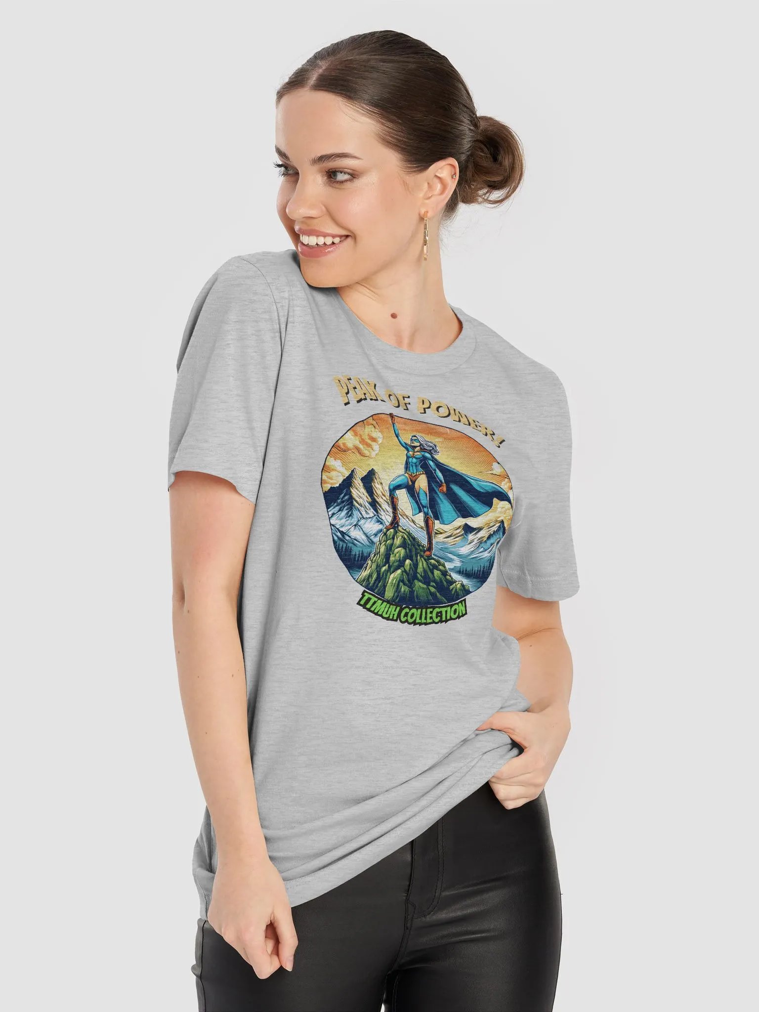 Peak of Power Superheroine T-Shirt product image (44)