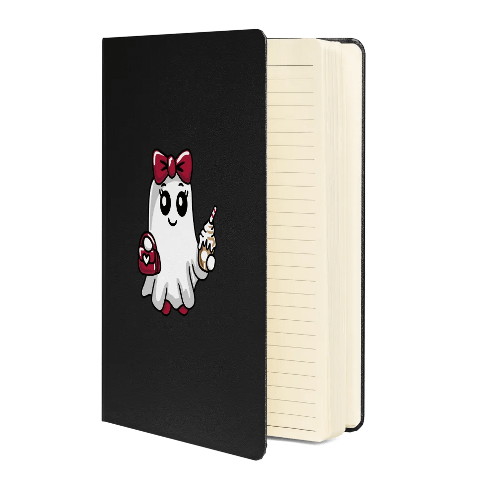 Stylish Ghost Hardcover Bound Lined Notebook product image (3)