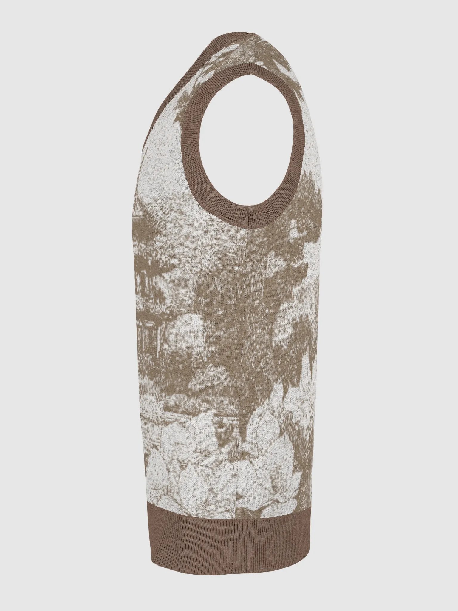 Tranquil Landscape II Knit V-Neck Vest product image (23)
