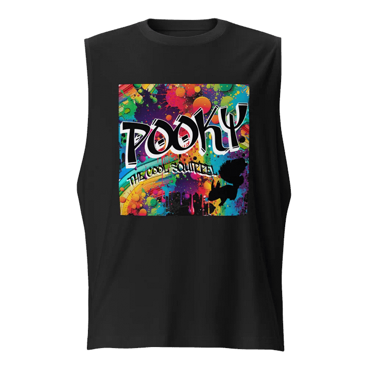 POOKY Splatter Squirrel Muscle Tank product image (1)