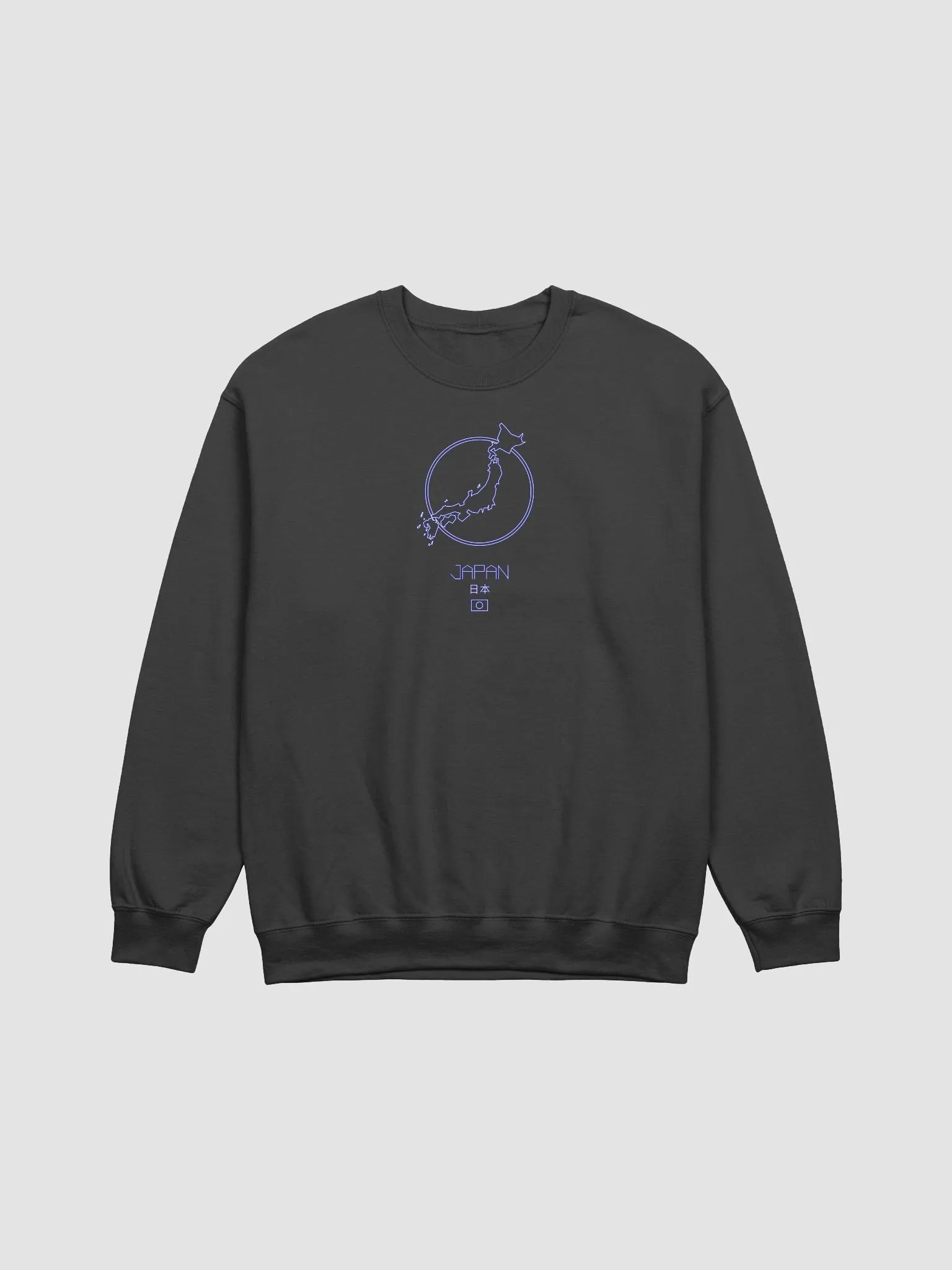 Arcade Vector Wireframe Map of Japan Sweatshirt product image (1)