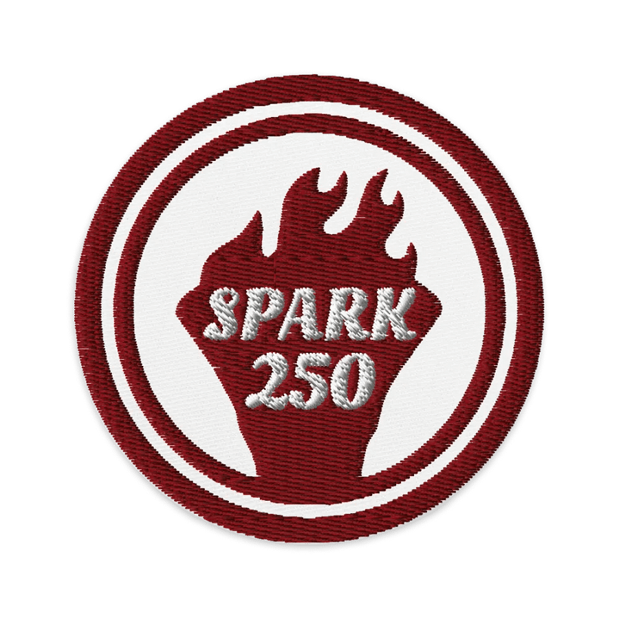 SPARK 250 Flaming Fashionable Patch product image (1)