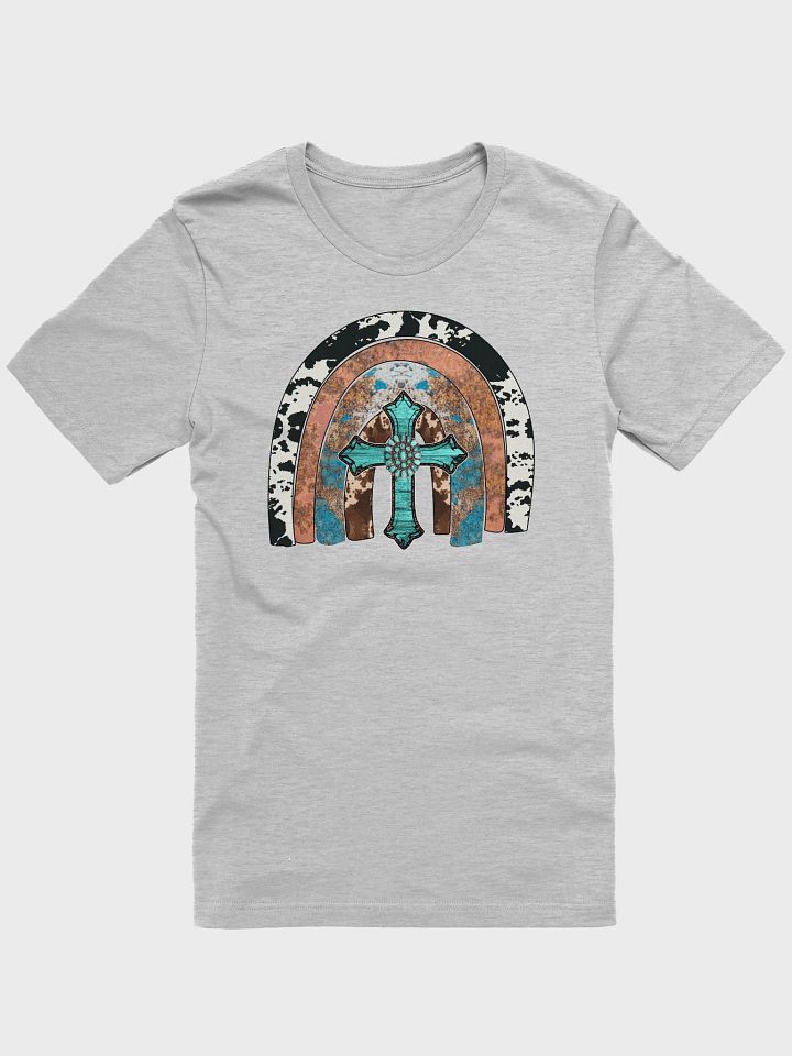 Jesus Rainbow Cowhide - Adult T-Shirt product image (2)