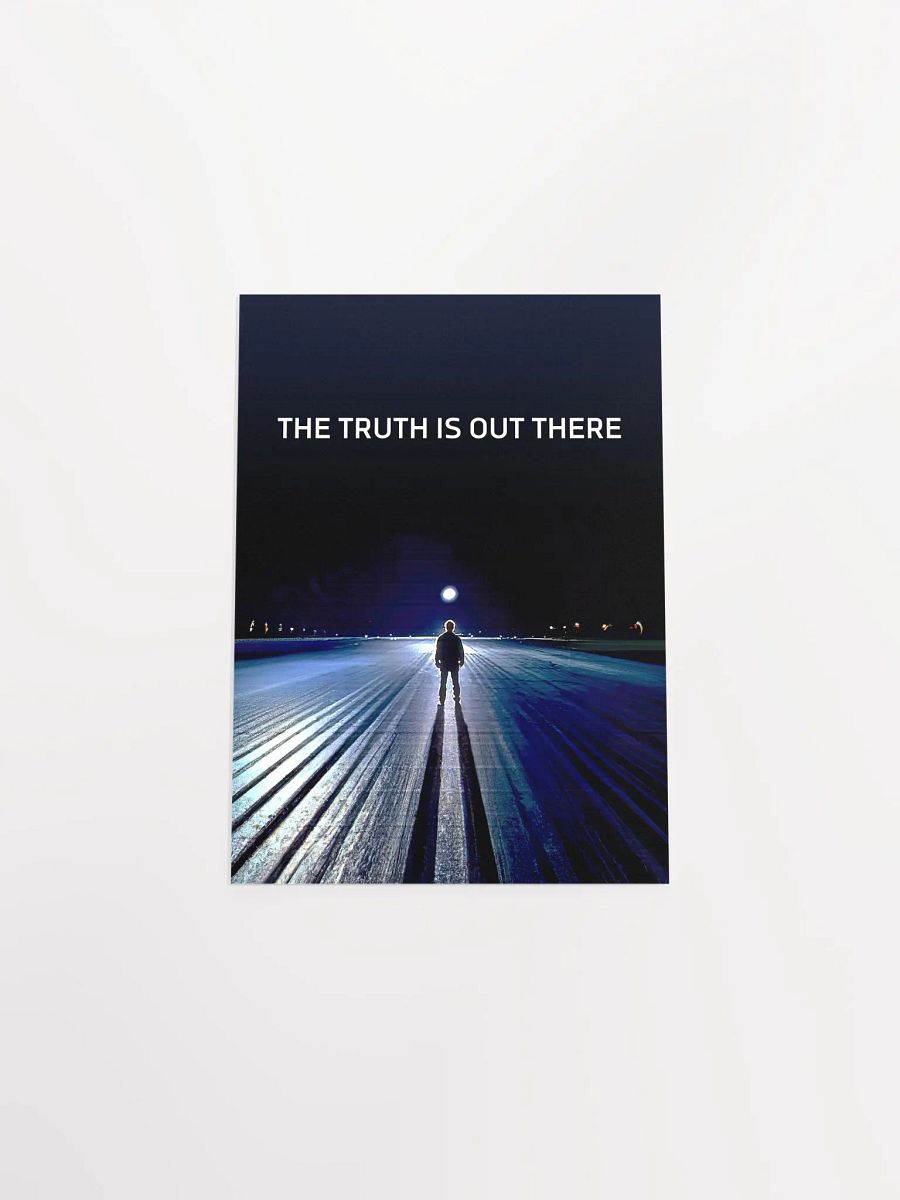 The Truth is Out There S01E02 - Deep Throat / The X-Files poster — sci-fi poster, movie poster, space art print product image (12)