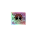 Mia Mask Holographic sticker product image (1)