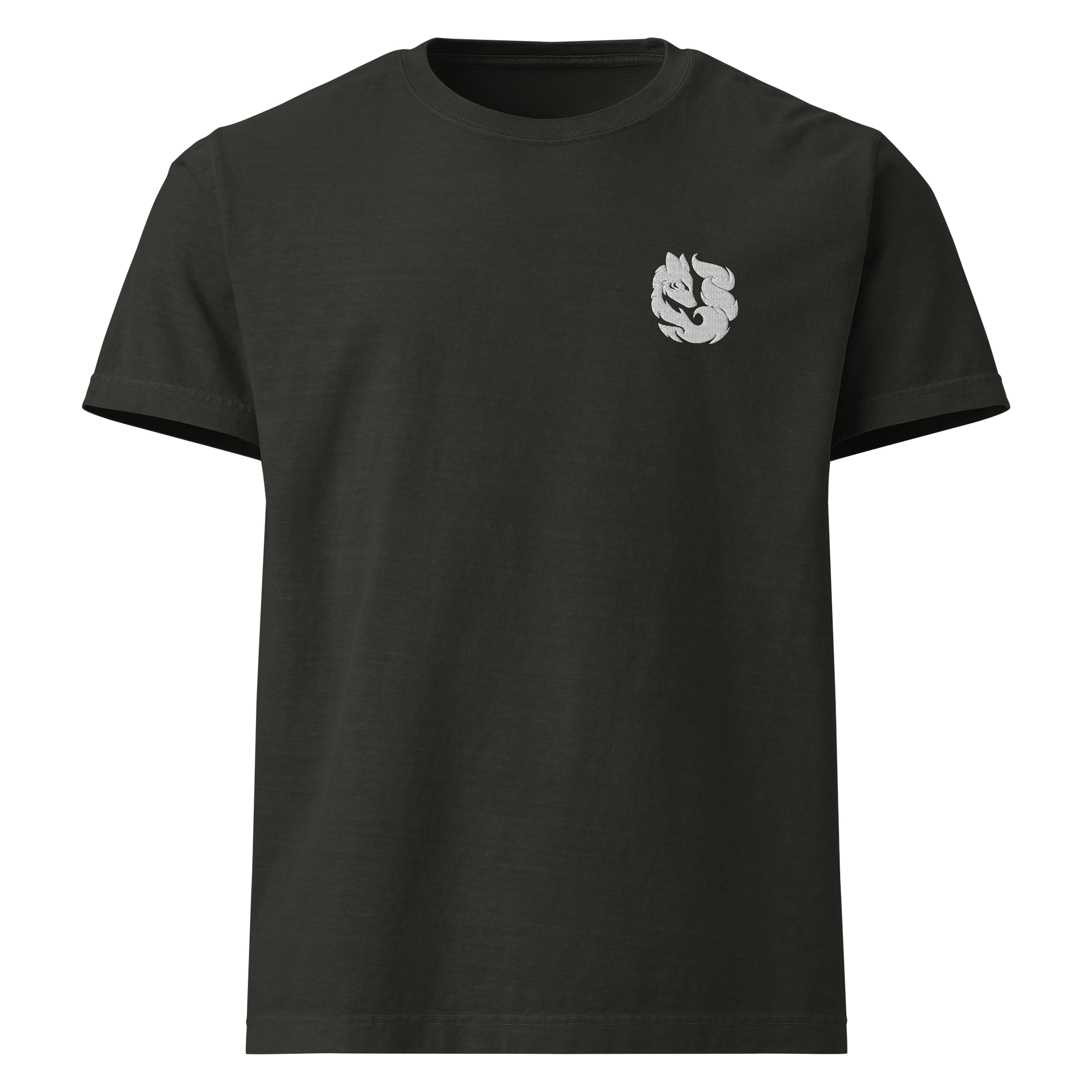 “Kaitsune” Embroidered Logo Oversized Tee product image (1)