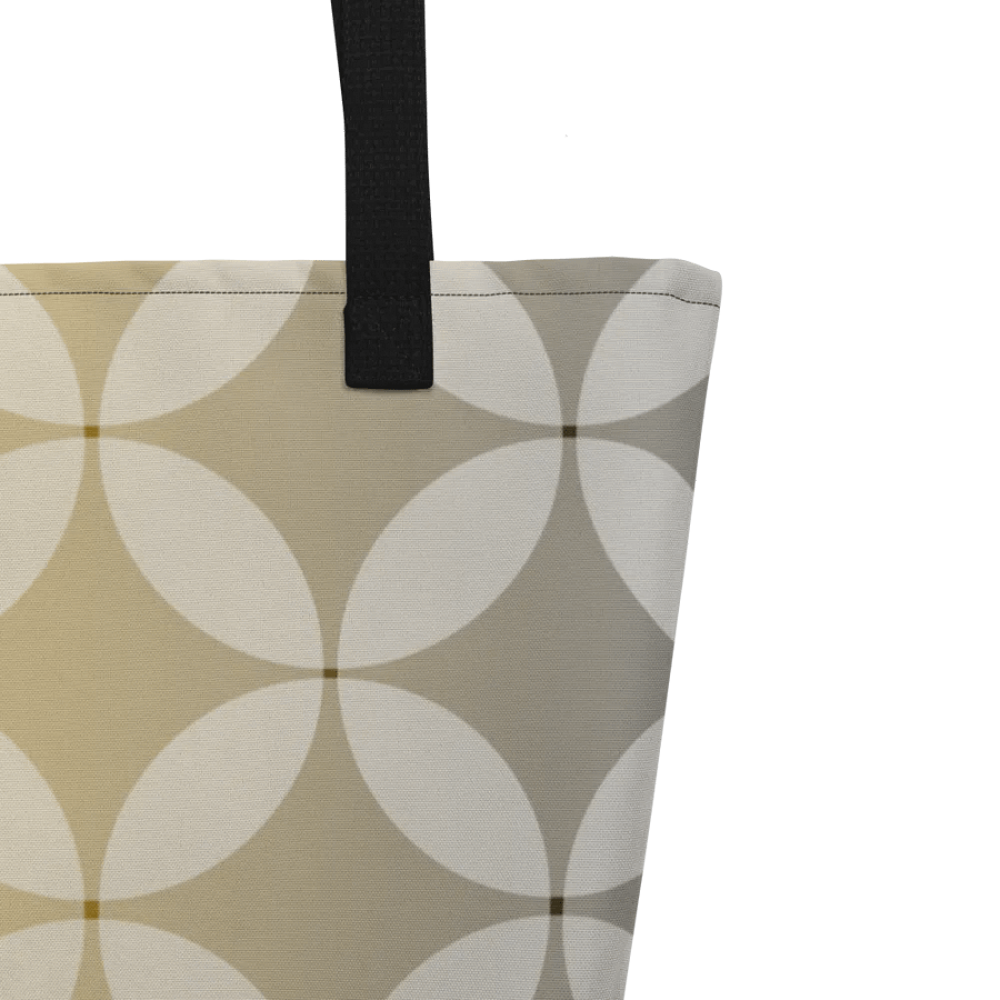 Harmony Circle Polyester Tote Bag product image (3)