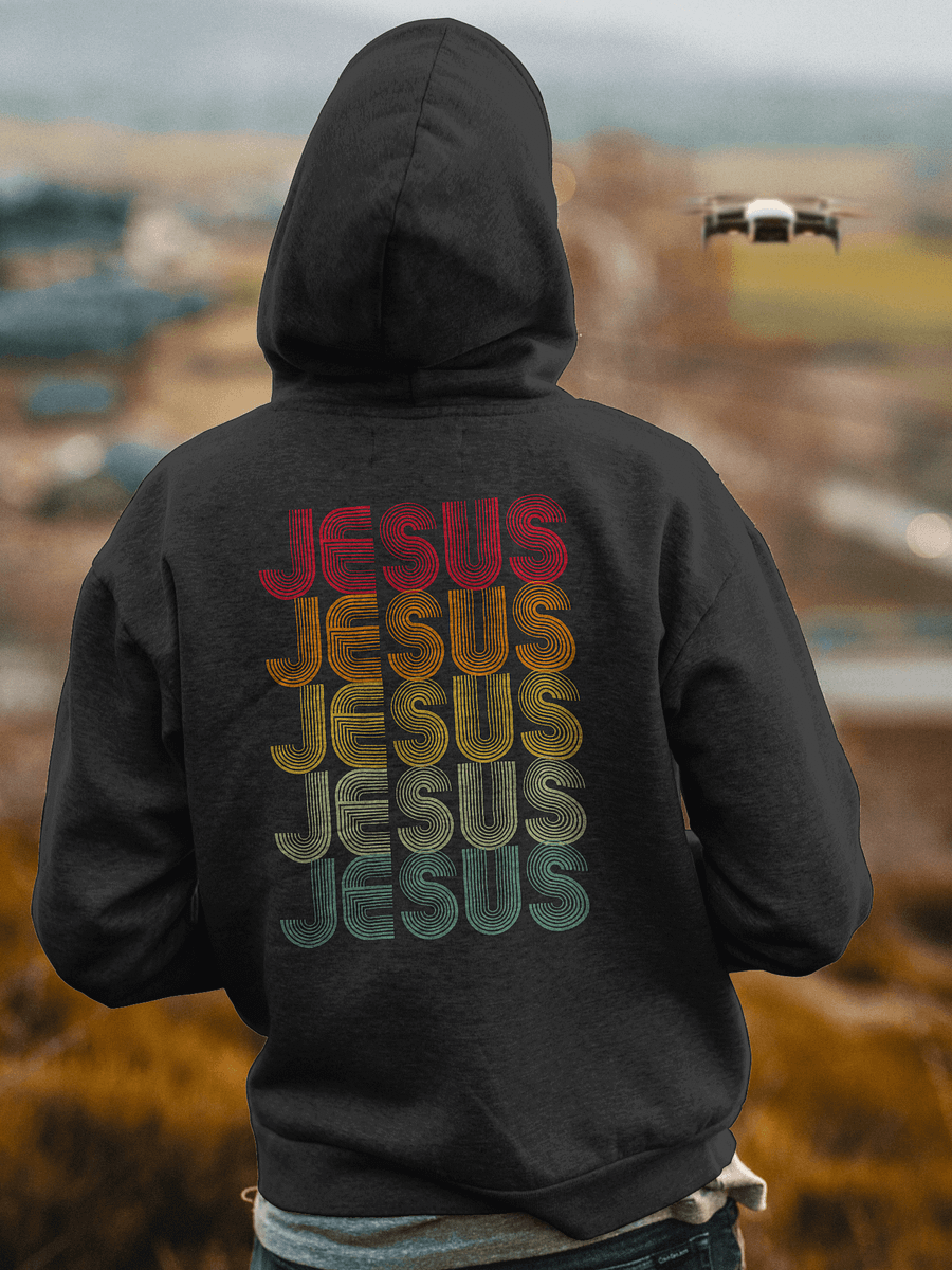 Spectrum of Jesus: Retro Reverence Hoodie product image (1)