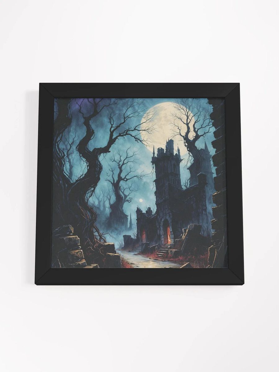 Moonlit Ruins Framed Print product image (39)