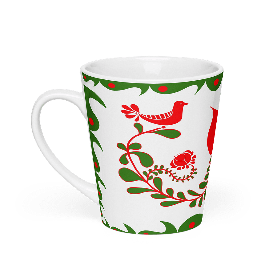 Hungarian Folk Art Harmony Latte Mug product image (1)