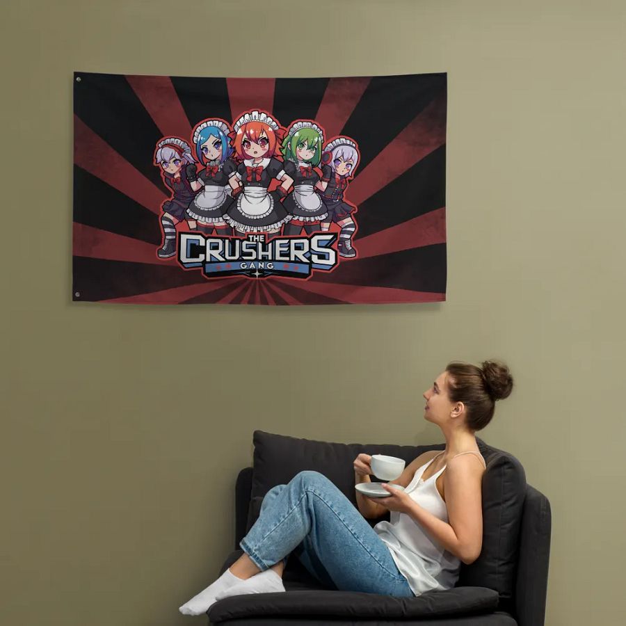 The Crushers Gang All-Over Flag product image (12)
