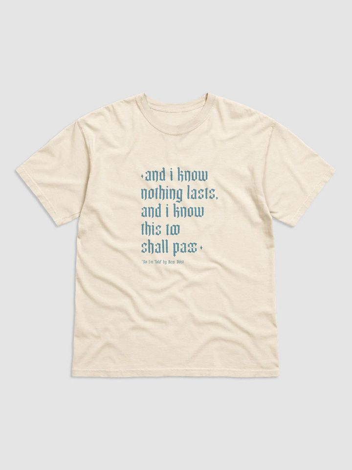 So I'm Told Creme Tee product image (1)