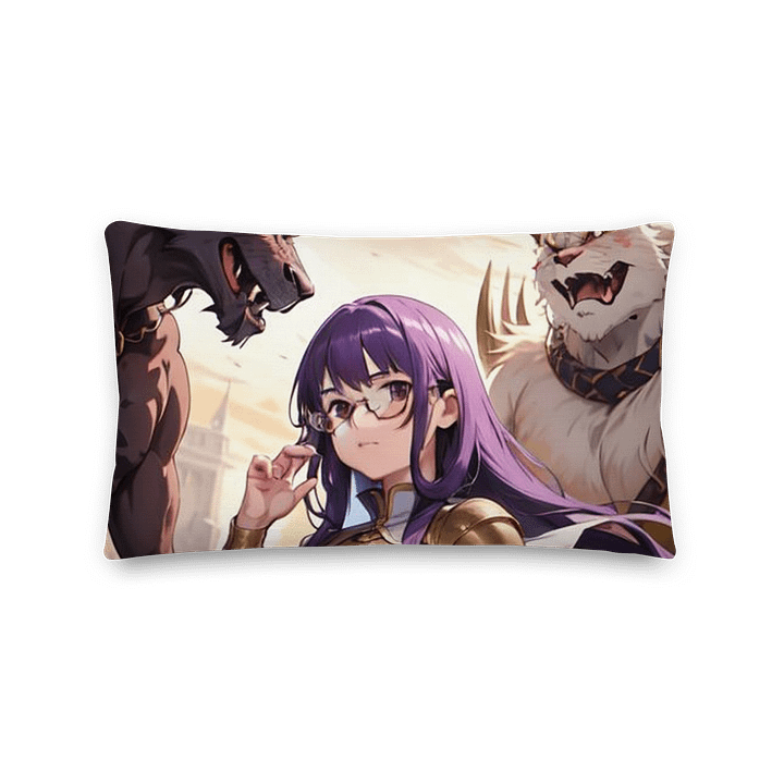 Purple K Warrior Pillow product image (2)
