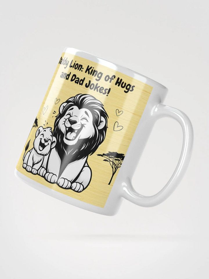 Daddy Lion Mug - Funny Father’s Day Gift, Coffee Cup for Dad, Lion Dad Mug, Gift from Kids product image (2)