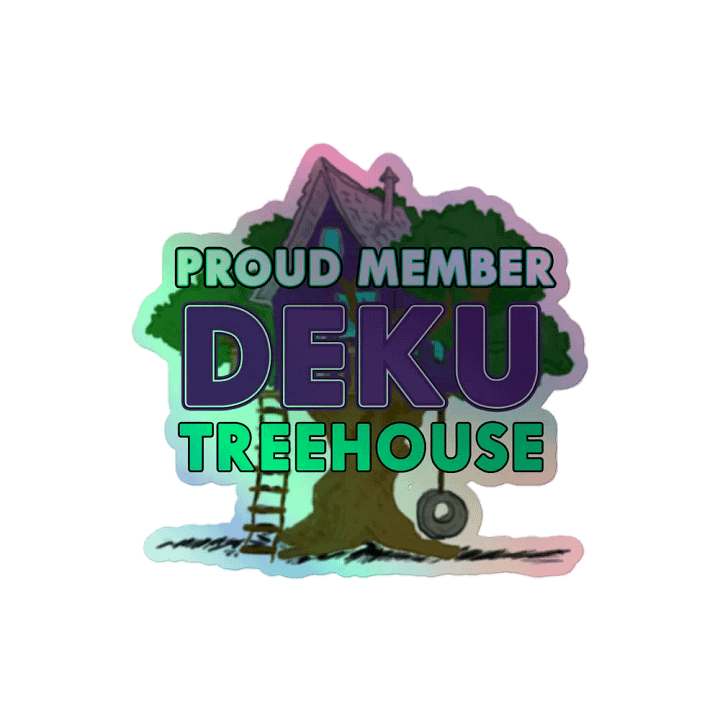 Deku Treehouse Sticker product image (2)