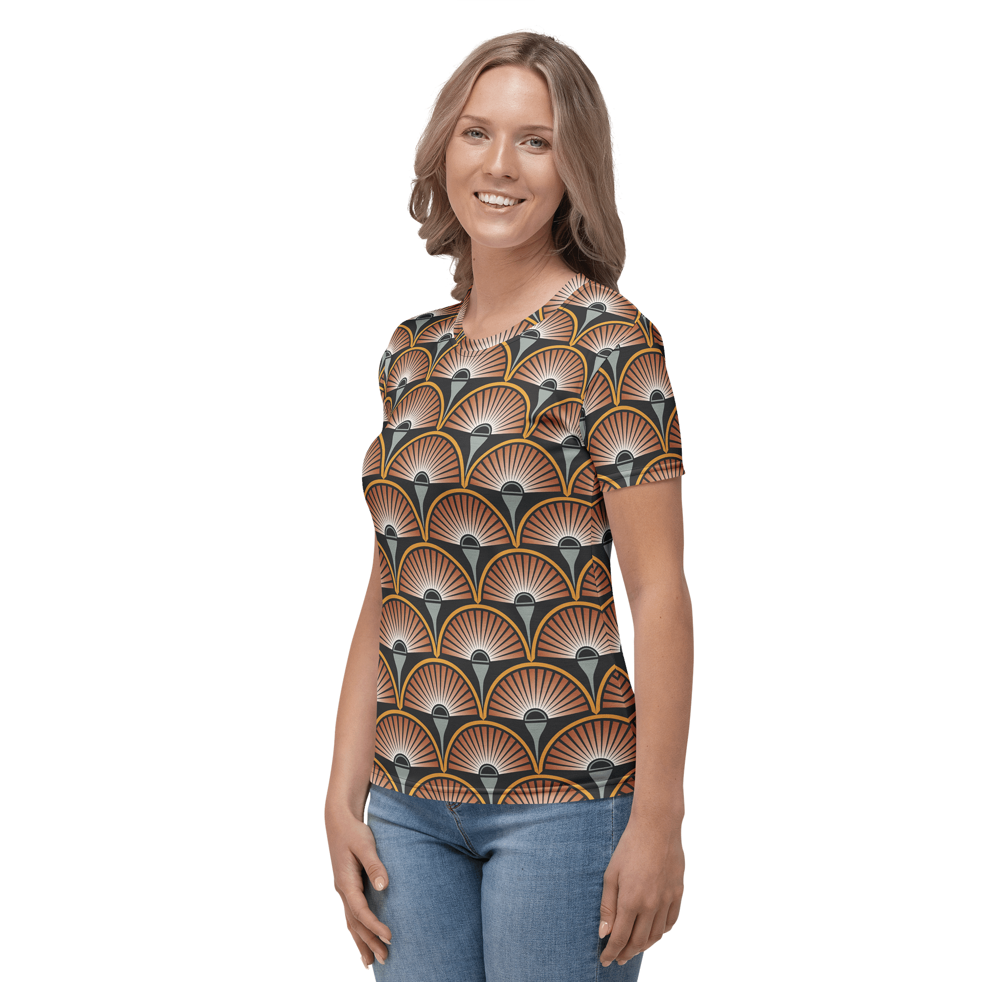 Radiant Geometric Dreams Women's T-Shirt product image (3)