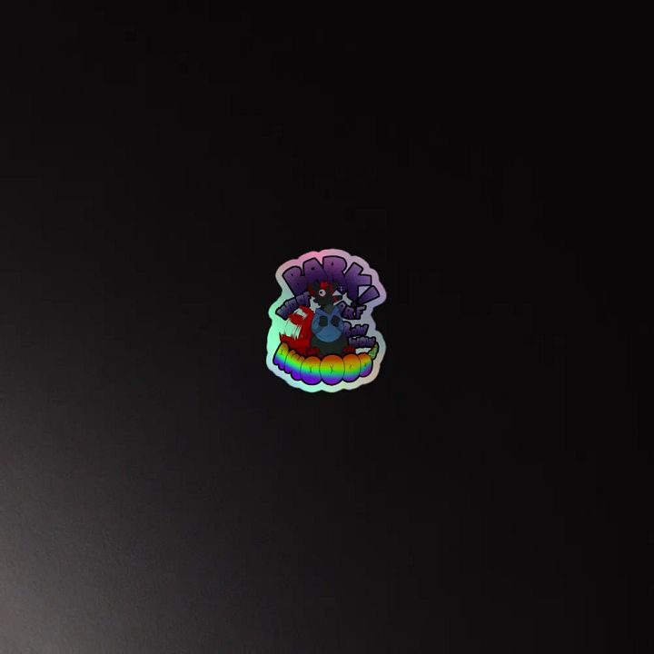 Barking Holographic Sticker product image (4)