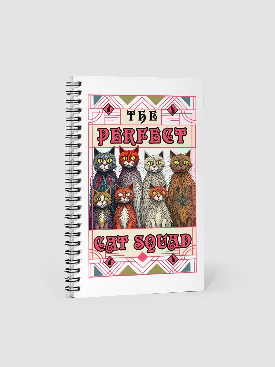 The Perfect Cat Squad Notebook product image (1)
