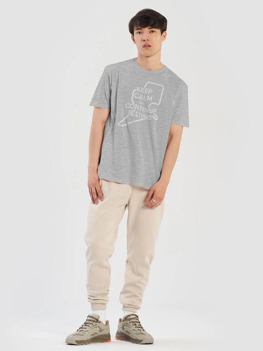 Keep Calm & Continue Testing Standard T-Shirt product image (29)