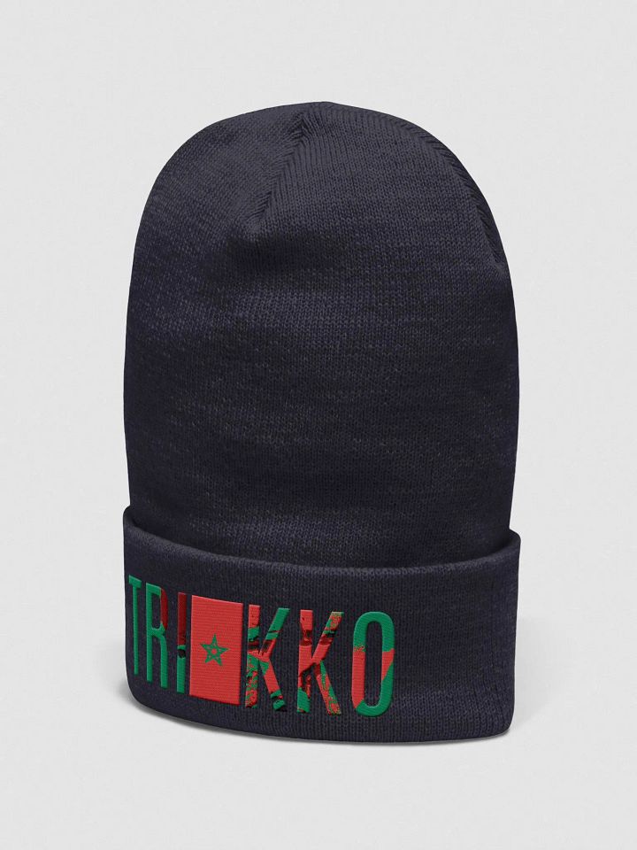 Moroccan Star Cuffed Beanie Maroc Albanie unit product image (4)
