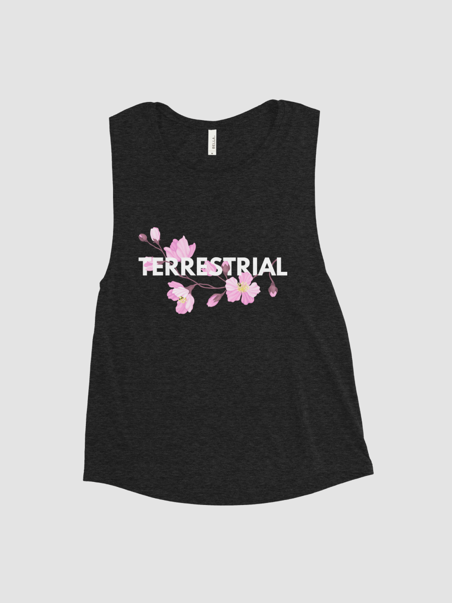 Terrestrial Blossom Ladies’ Muscle Tank product image (3)