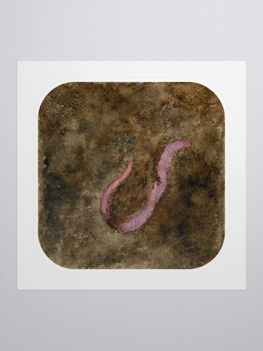 Worm Sticker product image (1)