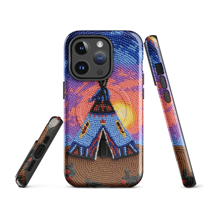 Sunrise Teepee Beaded iPhone® Case product image (3)