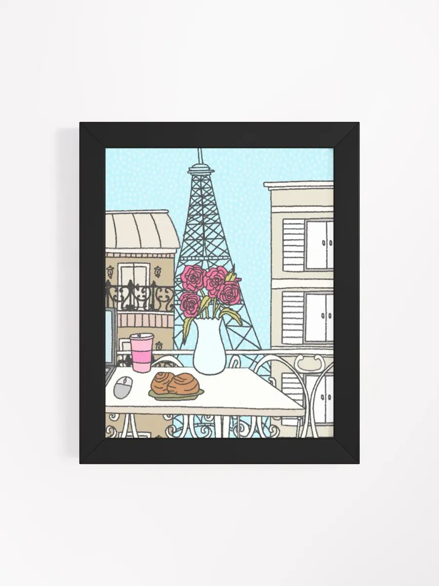 Eiffel Tower and Roses product image (4)