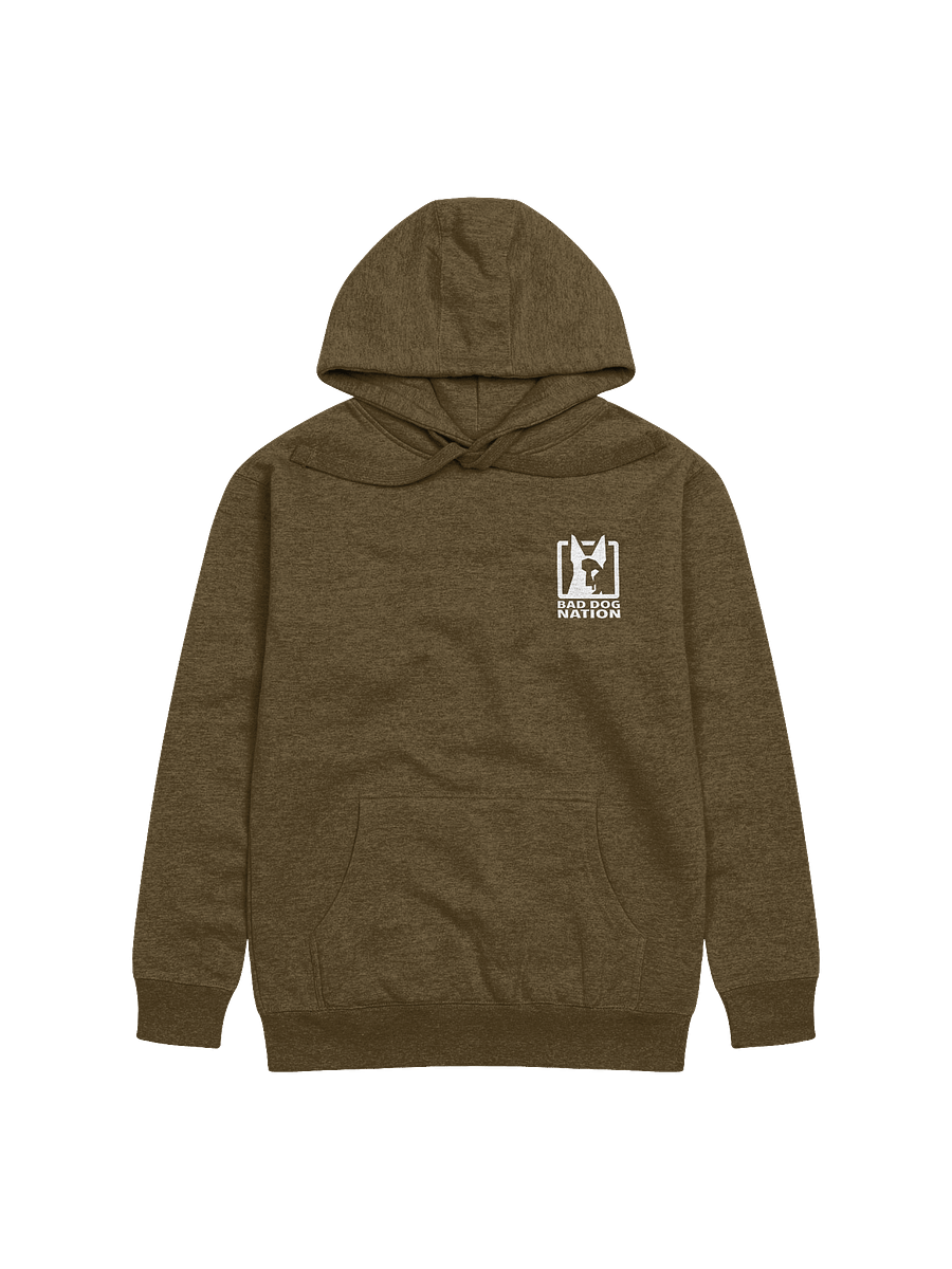 Run Your Dog Not Your Mouth - Premium Adult Unisex Hoodie **New Larger Image product image (2)