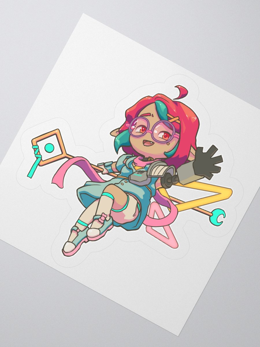 Magical Girl Yuri Heart Sticker product image (4)