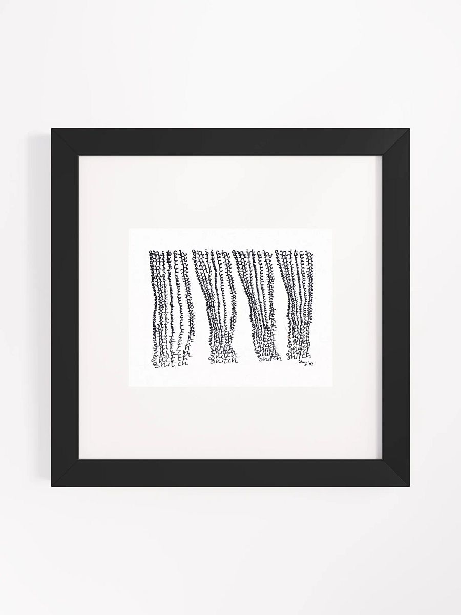 snitch Panel Card Print Framed product image (3)