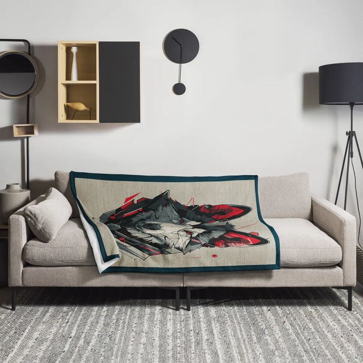 American Akita dog futuristic portrait product image (1)