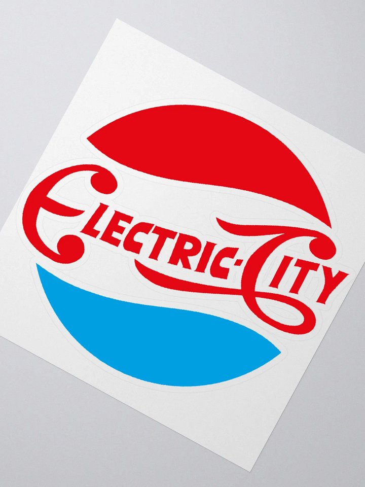 Retro Pepsi Sticker (Kiss Cut) product image (2)