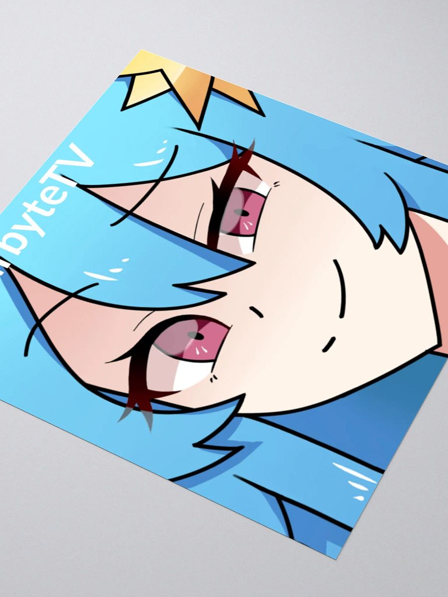 Astra Smug Kiss Cut Sticker product image (9)