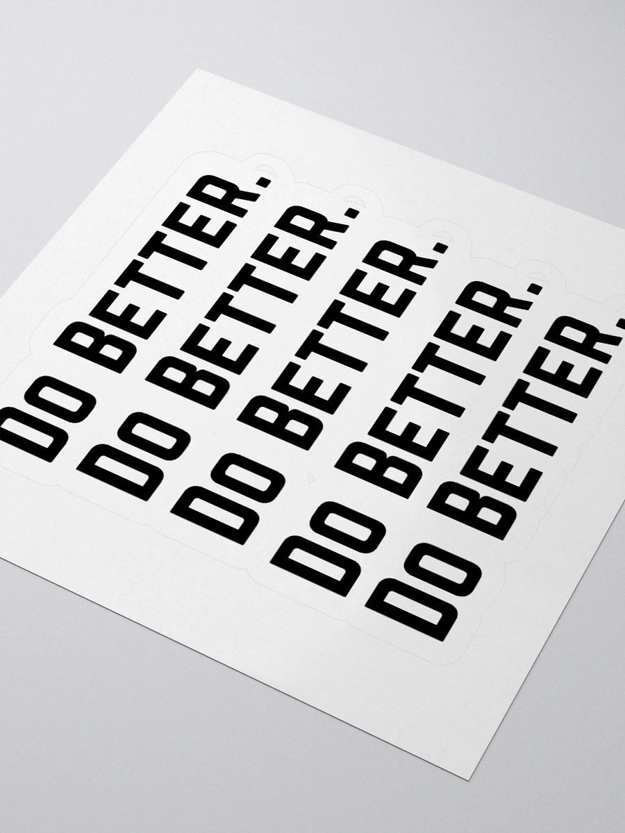 Do Better. Stickers product image (12)