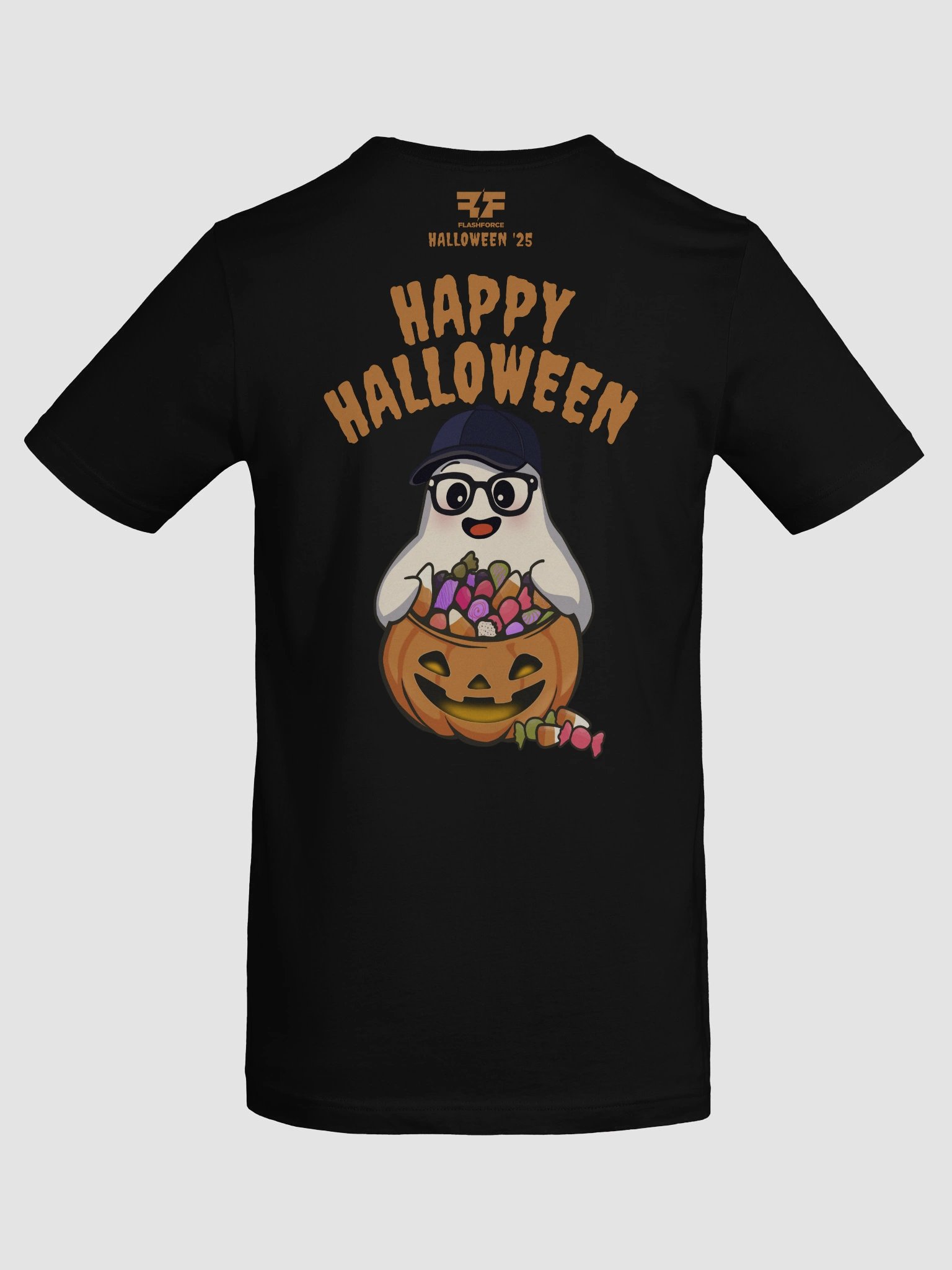 Trick or Treat Vibes Halloween '25 Pocket Shirt product image (8)