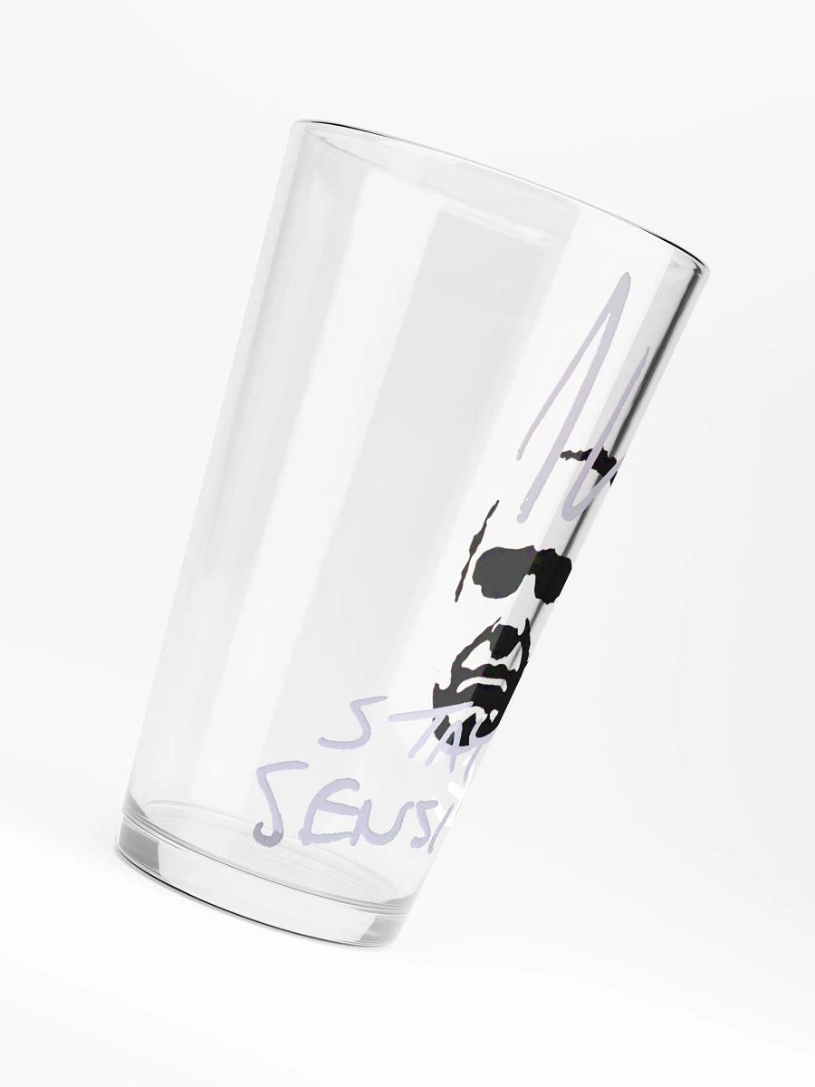 Jon Hare Stay Sensible Shaker Pint Glass product image (6)