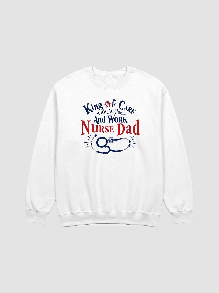 Royal Nurse Dad Crewneck Sweatshirt product image (2)